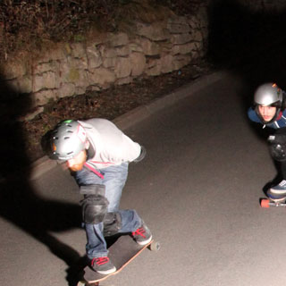 2012 - Night Skate Action Jena - always on the run