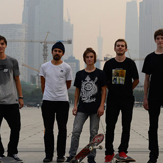 2013 - Die skatedeluxe Team Pro Gang bei der China Tour