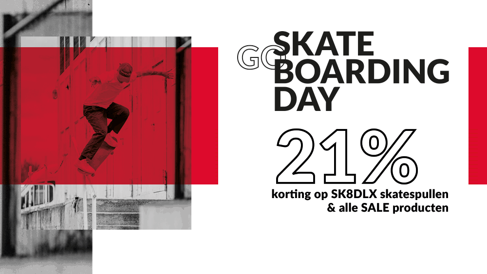 21% korting op SK8DLX skatespullen & sale producten 21% korting op SK8DLX skatespullen & sale producten