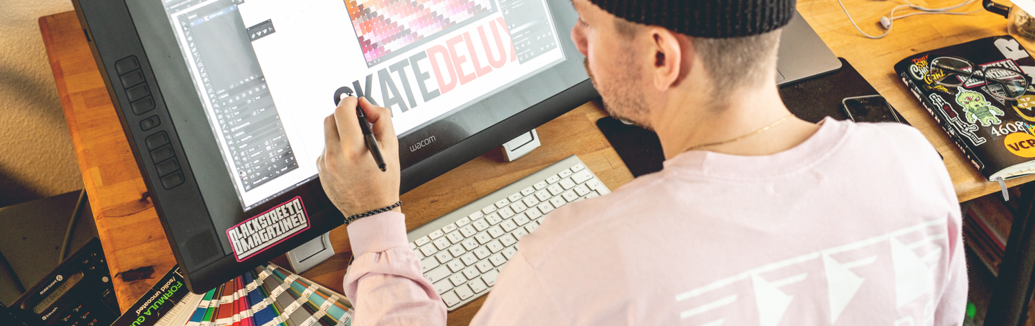 Arbeitsplatz Design skatedeluxe