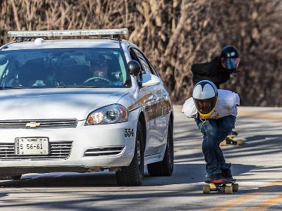 Cadillac Wheels Skate Team Jeremy Florian Downhill Cadillac Wheels Skate Team Jeremy Florian Downhill