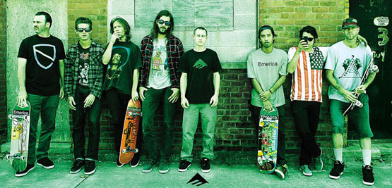 Das Emerica Skate Team