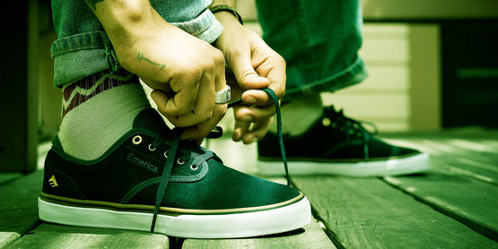 Emerica Wino G6 Schuh bei skatedeluxe Jon Dickson skatet den Emerica Wino G6