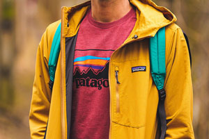 Patagonia 73 Logo T-Shirt & Patagonia Tezzeron Jacket Patagonia 73 Logo T-Shirt & Patagonia Tezzeron Jacket